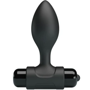 PRETTY LOVE - VIBRA BUTT 10 WIBRACJI ANAL PLUG CZARNY